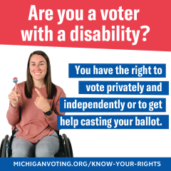 Disability voter rights