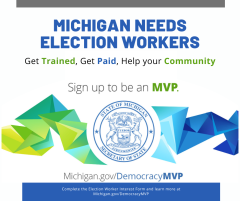 Michigan needs poll workers
