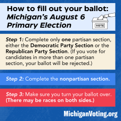 How to fill out your ballot