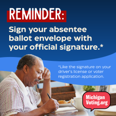 sign ballot