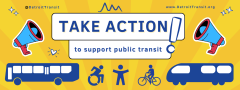 Take Action to support public transit