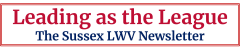 Leading as the League banner