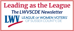 LWVSCDE Newsletter Logo