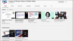 Image of LWVDV YouTube channel