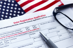 Image of Voter Registration application