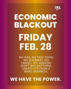 Economic Blackout