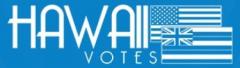 Hawaii Votes image with flags