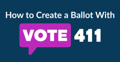 Create Ballot Vote411