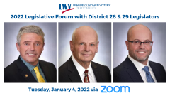 2022 LWVP Legislative Forum Part One