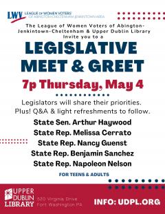 Legislative Meet and Greet May 7 2023