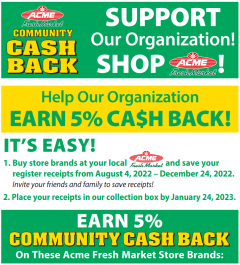 Acme Community Cash Back