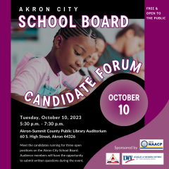 Akron City Board of Elections Candidate Forum