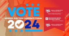 General Election Candidate Forum graphic