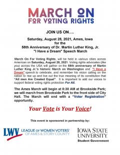 voting rights event