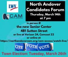 North Andover Candidates Forum