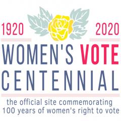 Women's Vote Centennial Logo