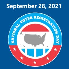 National Voter Registration Day September 28, 2021