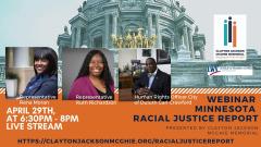 Racial Justice Report - Co-sponsored by LWV Duluth and Clayton Jackson McGhie Memorial