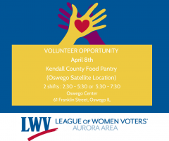 LWV Volunteer Opportunity