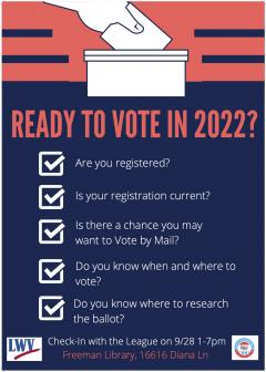 National Voter Registration Day Event