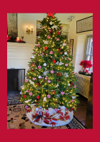 Image of a decorated christmas tree 