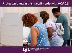 Protect and retain the majority vote with ACA13!