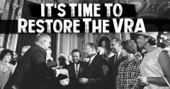 Restore the VRA, voting rights, CAlifornia, League of women voters