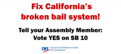 Tell your Assembly Member: Yes on SB 10