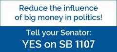SB 1107, advocacy, league of women voters of california, dark money, politics,