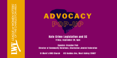 Advocacy Pop-up, Hate Crime Laws Discussion