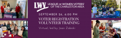 Volunteer Training for Voter Registration volunteers