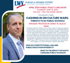  Cashing in on Culture Wars: Threats to SC Public Schools