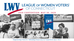 LWVCT 2020 Convention Banner Image