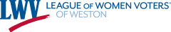 LWV Weston Local League Logo