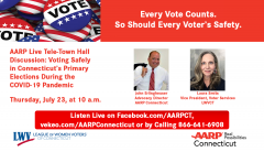 LWVCT and AARP of CT Teletown Hall Event Image