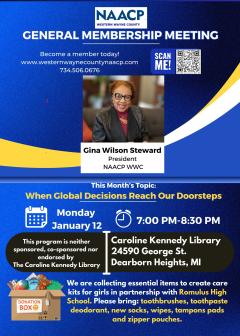 NAACP general meeting