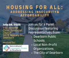 ICCD Housing event