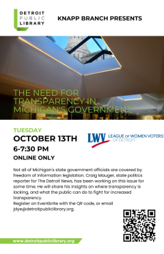 LWV detroit oct 2026