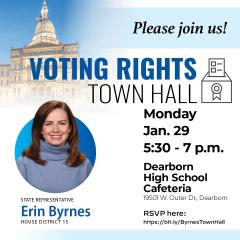 Voting Rights Town Hall with Erin Byrnes