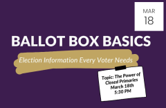 Ballot Box Basics - March 2025