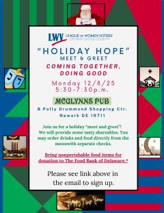 Holiday get together December 8th 2025