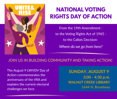 Unite & Rise for Voting Rights Day of Action