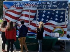 CC County Voter Registration trailer