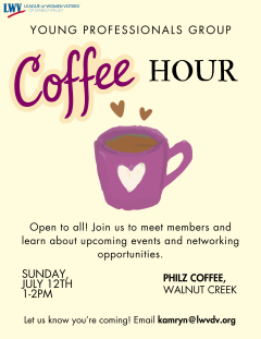 Young Professionals Group Coffee Hour Young Professionals Group Coffee Hour
