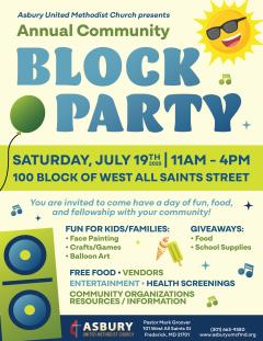 All Saints Street Block Party