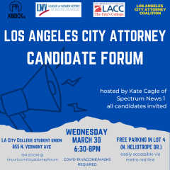 LA City Attorney Candidate Forum