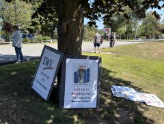 peaceful protest
