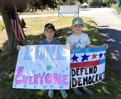 peaceful protest