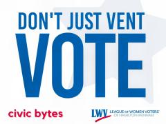 Don't Just Vote Vent