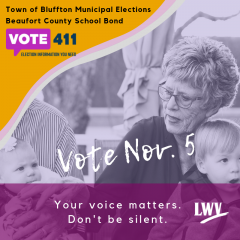 Vote Nov. 5. Your voice matters. Don't be silent. 